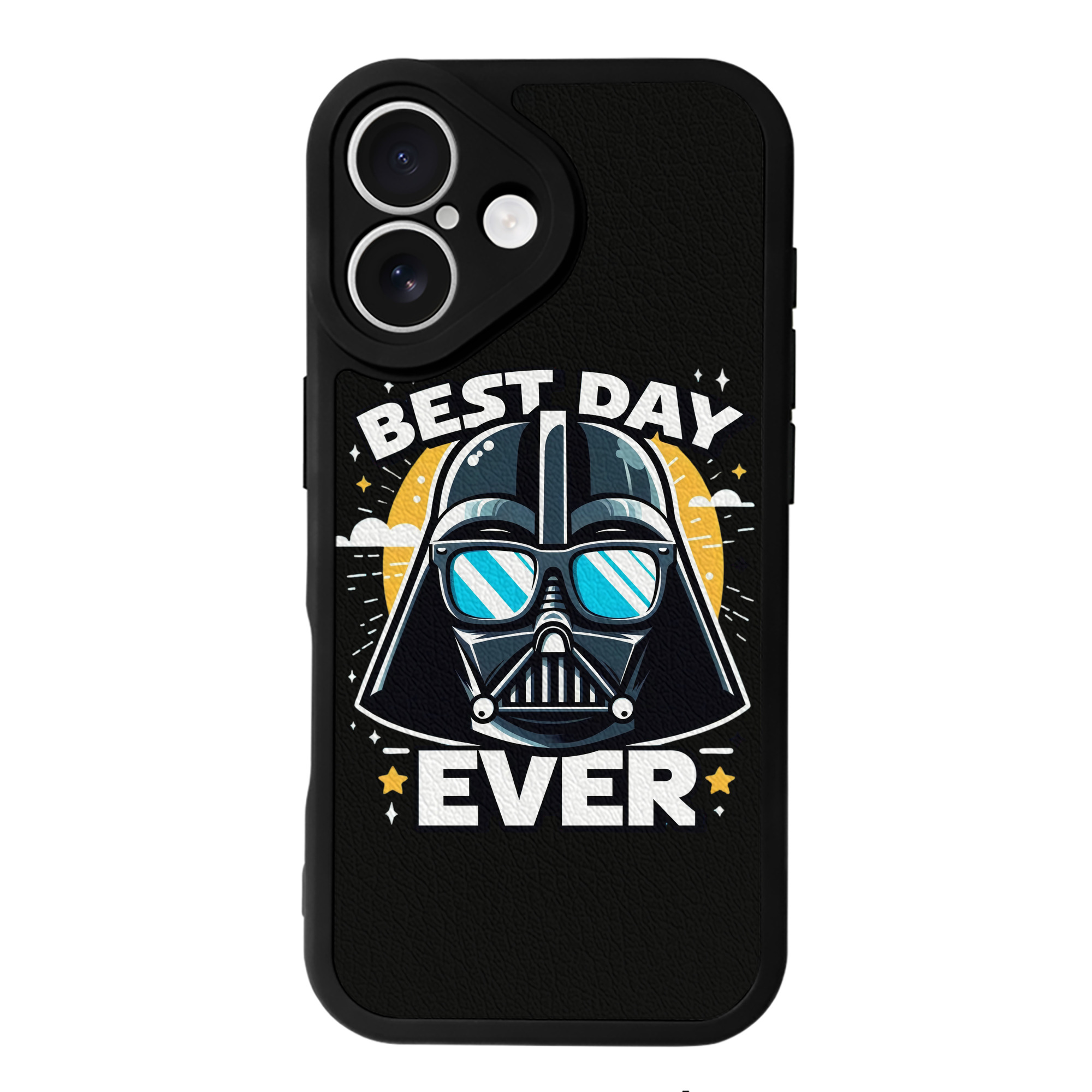 （画像用） スター・ウォーズ Star Wars 【iPhone 16シリーズ対応】シリコンスマホケース（レザー調） 材質：シリコン